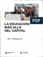 Meszaros Istvan - La Educacion Mas Alla Del Capital.pdf