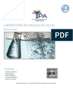 Laboratorio de Analisis de Aguas 2019