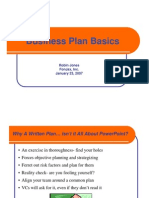 Business Plan Basics