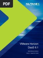 Nutanix Reference Architecture VMWare Horizon DaaS 6.1