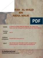 Khalifah Al Walid Bin Abdul Malik