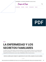 La Enfermedad y Los Secretos Familiares - Consejos Del Conejo