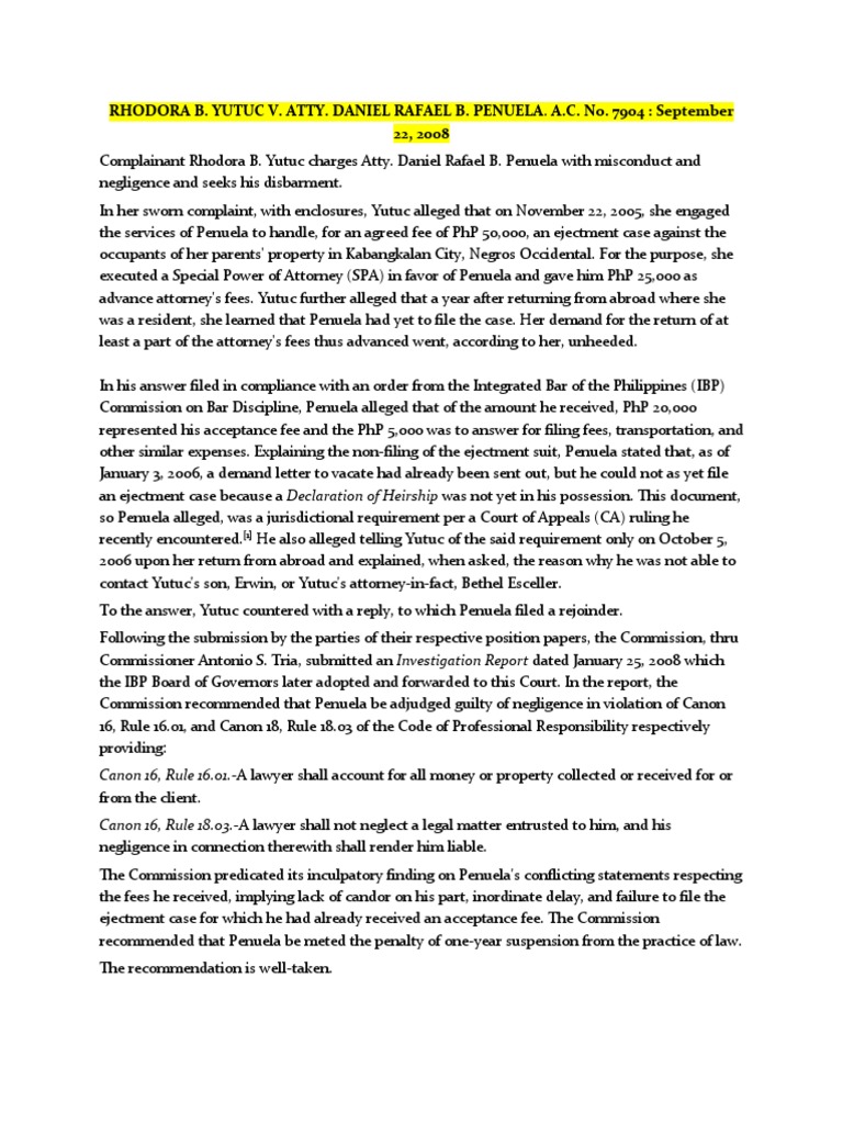 Lawyer Suspended for Misconduct | PDF | Disbarment | Lawyer
