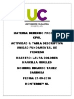 Unidad Fundamental Del Proceso