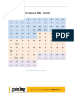 GATE Aerospace 2013 Answers