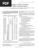 Bibliography of Relay Literature, 1999 IEEE Committee Report