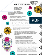Day of The Dead Color English PDF