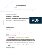 Electricidad y Magnetismo