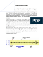 Localización de Un Sismo