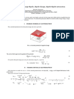 Charge-Charge, Charge-Dipole, Dipole-Charge, Dipole-Dipole Interaction