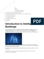 Introduction To Intelligent Buildings