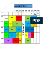 Jadual Waktu Tahun 2 NEW