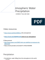 W3 Atmospheric Water Precipitation: Cehydro 3 Term 2017-2018