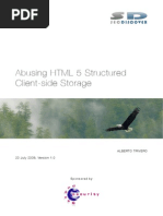 Abusing HTML 5 Structured Client-side Storage