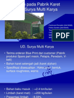 Waste Pada Pabrik Karet UD SMK