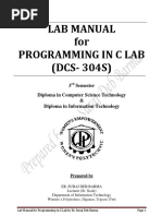 C Programming Lab