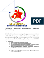 Volunteer Millennial Entrepreneur National Summit 2019