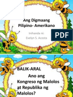 Ang Digmaang Pilipino - Amerikano