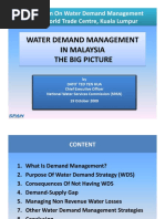 WATER DEMAND MANAGEMENT Malaysia PDF