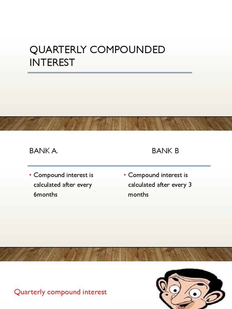 Quarterly Compound Interest Guide | PDF | Finance & Money Management