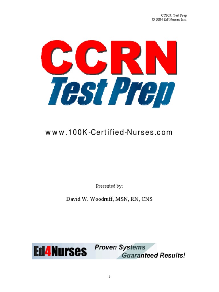 CCRN-Pediatric Trainingsunterlagen