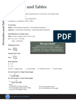 Formulas and Tables PDF