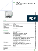 EGX150 Ethernet gateway ficha técnica
