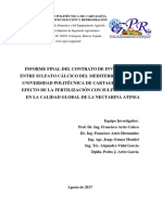 Informe Final Fertilizacion Con Yescal NECTARINA FRUTAS ESTHER 17 PDF