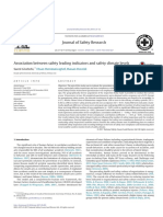 Association Between Safety Leading Indicators and Safety Climate Levels - 000