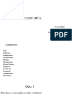 Pneumonia: Presented By: DR Aakrit Dahal Intern, Shree Birendra Hospital Department of Paediatrics