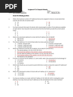 Comp Network Assignment No. 2 Cpes 5523a