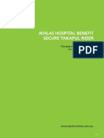 Ikhlas HB Secure Takaful Rider Brochure Eng