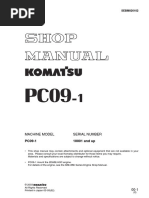 Komatsu PC09 1 SEBM026102 SM 01990 PDF