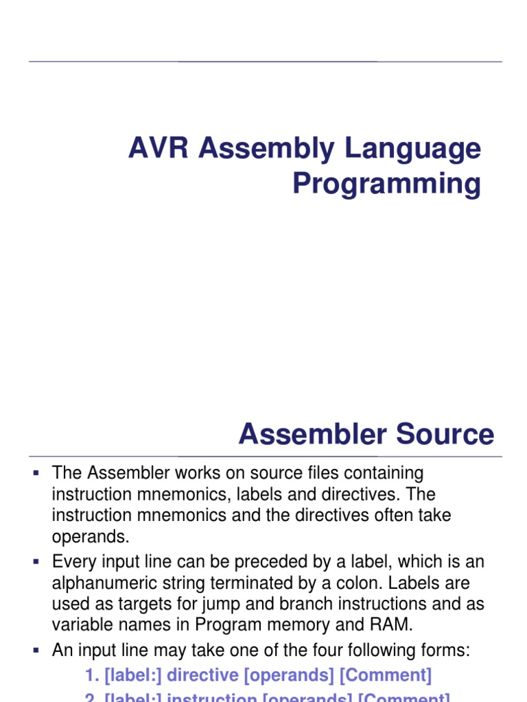 Assembler | PDF | Subroutine | Assembly Language