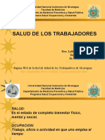 Página Web de La Red de Salud de Los Trabajadores de Nicaragua