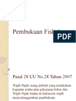 Pembukuan Fiskal - Perpajakan II