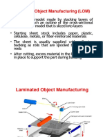 Laminated Object Manufacturing (LOM)