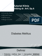 Tutorial Diabetes Mellitus Tipe 1 