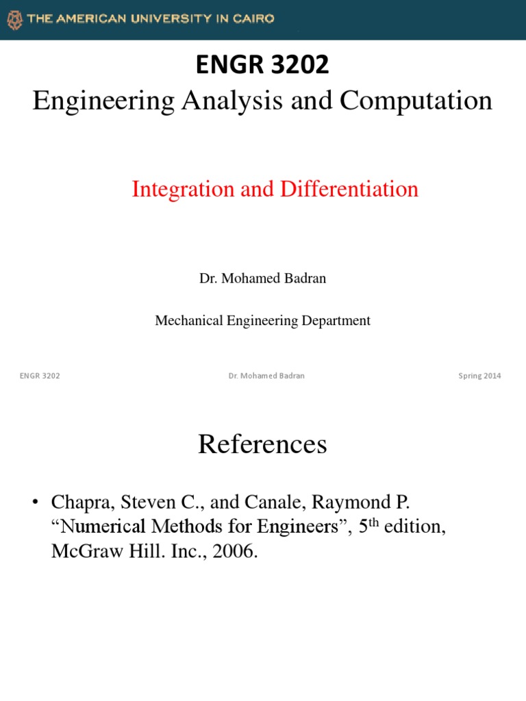 Numerical Integration Techniques in Engineering | PDF | Integral ...