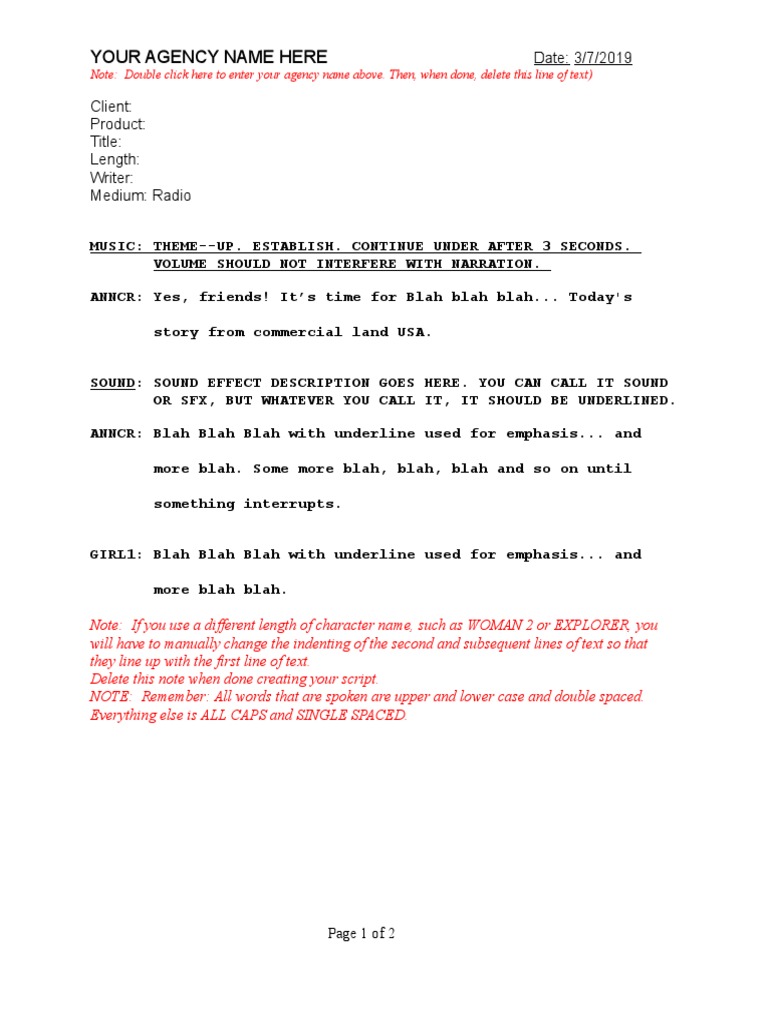 RadioTemplate R3 | PDF