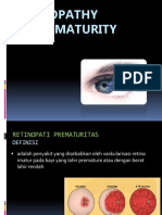 Retinopati of Prematurity in Perinatologi