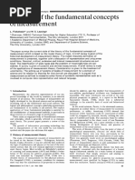 Finkelstein, L., & Leaning, M. S. (1984) - A Review of The Fundamental Concepts of Measurement. Measurement, 2 (1), 25-34 PDF