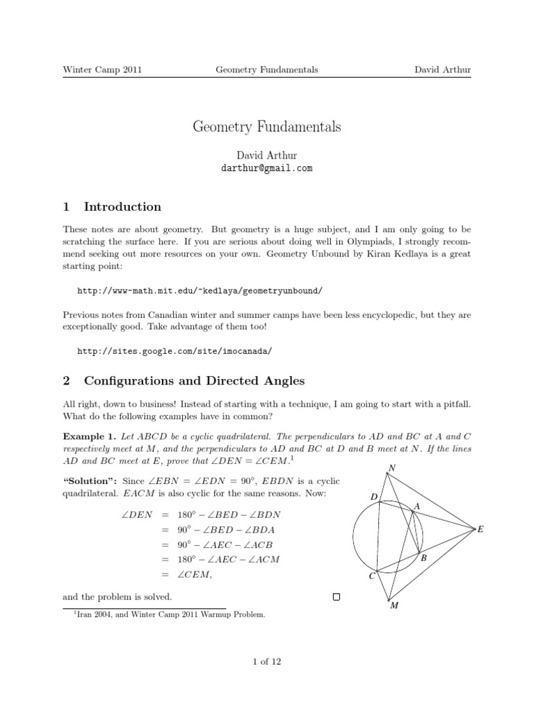 A Comprehensive Guide to Avoiding Common Pitfalls in Geometry Proofs 