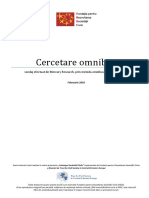 Cercetare Omnibus - Rezultate PDF