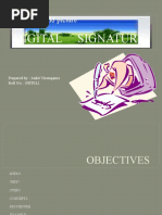 Digital Signature (08IT012)