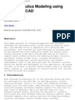 River Hydraulics Modeling Using Boss Rivercad: Abstract