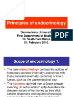 Principles of endocrinology scope and functions