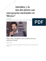 Los feminicidios y la legalización del aborto son emergencias nacionales en México.docx
