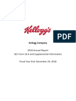 Kellog Annual Report PDF