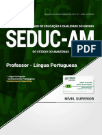 Seduc - Am - Professor - L Ngua Portuguesa PDF